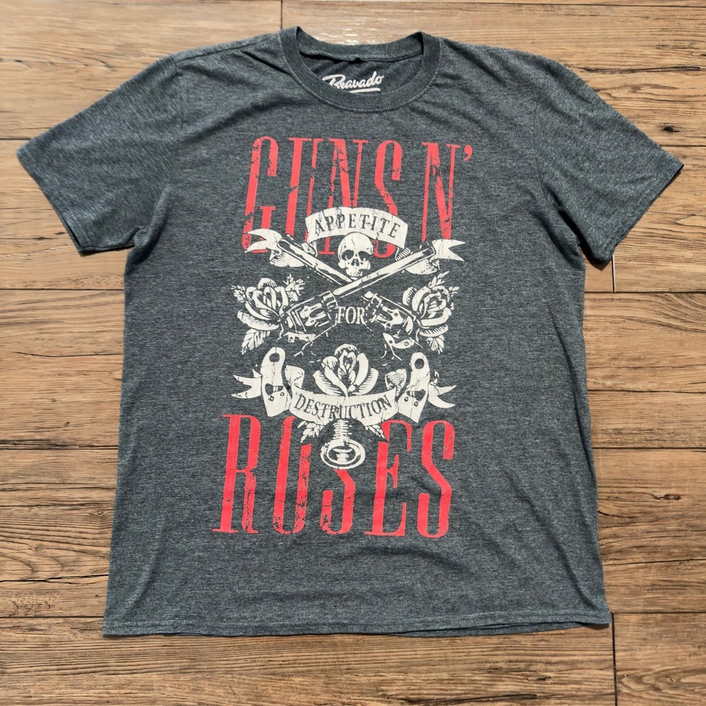 Guns N' Roses Appetite for Destruction‎ T Shirt Black Size L